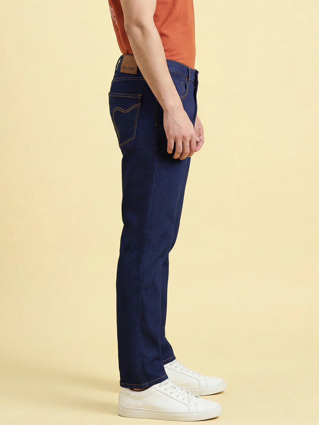 Blue Bootcut Denim for Men by Being Human Clothing - Image 3